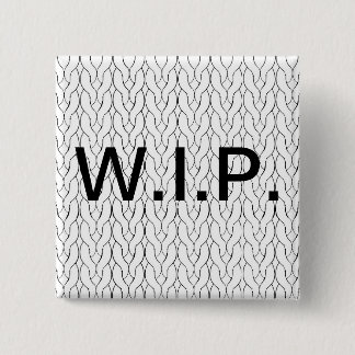 Bóton Quadrado 5.08cm Botão de confecção de malhas dos trabalhos em