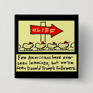 Bóton Quadrado 5.08cm Botão de Limmings Bombastus