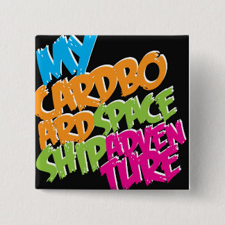 Bóton Quadrado 5.08cm Botão de MCSA