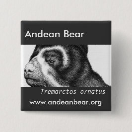 Bóton Quadrado 5.08cm Botão de R. Manrique Quadrado