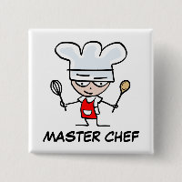 Botão de retoque do chefe de cozinha