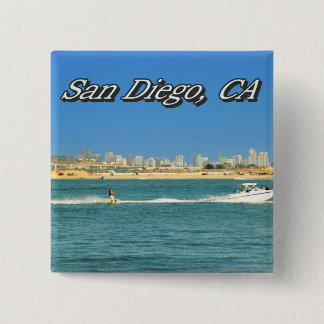 Bóton Quadrado 5.08cm Botão de San Diego