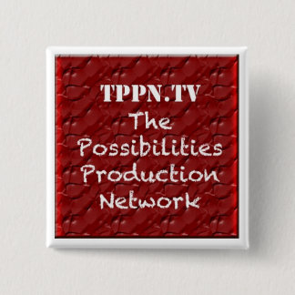 Bóton Quadrado 5.08cm Botão do oficial de TPPN.TV