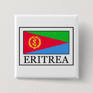 Bóton Quadrado 5.08cm Botão Eritreia