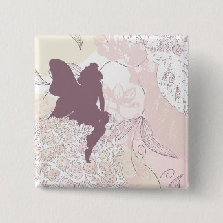 Bóton Quadrado 5.08cm Botão feericamente