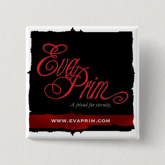 Bóton Quadrado 5.08cm Botão gótico Prim de Eva