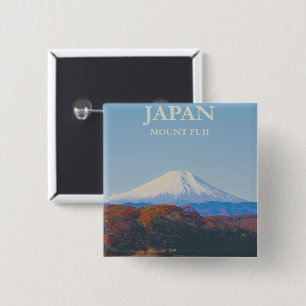 Bóton Quadrado 5.08cm Botão Japão
