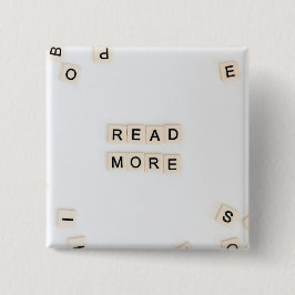 Bóton Quadrado 5.08cm Botão Ler Mais