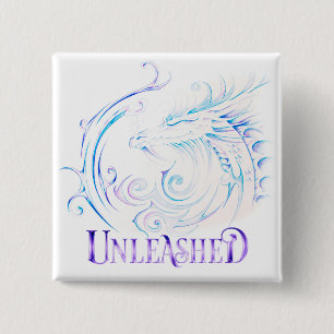 Bóton Quadrado 5.08cm Botão Liberado