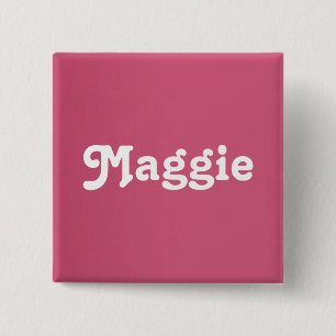 Bóton Quadrado 5.08cm Botão Maggie