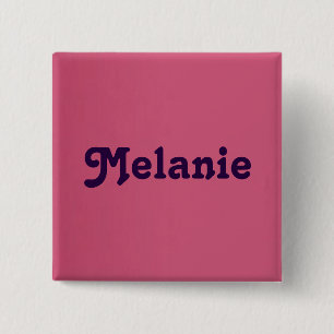 Bóton Quadrado 5.08cm Botão Melanie