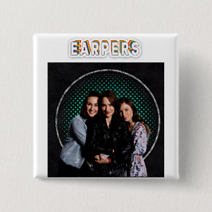 Bóton Quadrado 5.08cm Botão Personalizar