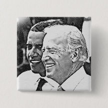 Botão Presidente Obama e Vice-Presidente Biden
