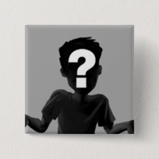 Bóton Quadrado 5.08cm Botão quadrado