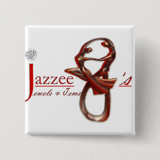 Bóton Quadrado 5.08cm Botão quadrado