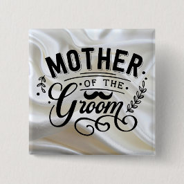 Bóton Quadrado 5.08cm - Botão Quadrado