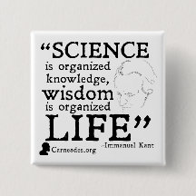 Botão quadrado de Immanuel Kant