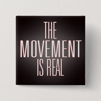 Bóton Quadrado 5.08cm Botão quadrado o movimento