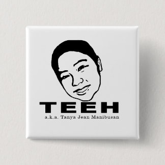 Bóton Quadrado 5.08cm Botão quadrado - personalizado