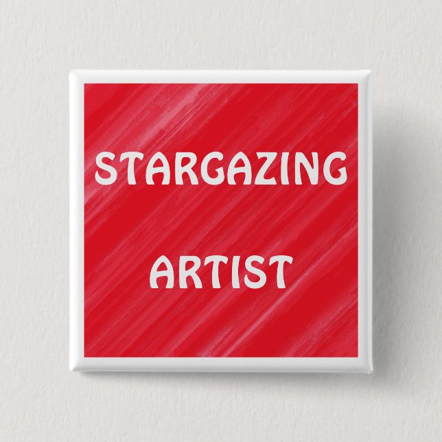 Bóton Quadrado 5.08cm Botão Retangular de Texto Personalizado (Frente)