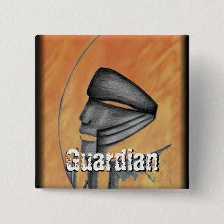 Bóton Quadrado 5.08cm Botão Sem Título