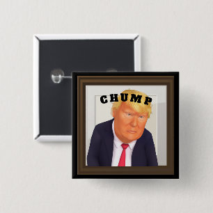 Bóton Quadrado 5.08cm Botão Trump/Palanqueiro