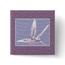 Botão Violet Hummingbird