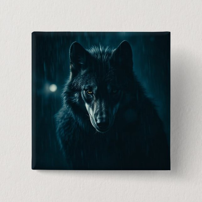 Bóton Quadrado 5.08cm Botões  (Frente)