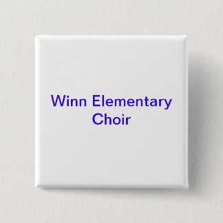 Bóton Quadrado 5.08cm Botões da escola
