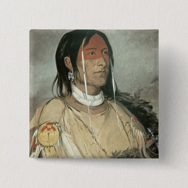 Bóton Quadrado 5.08cm Braço quebrado, 1831 (óleo em canvas) (Frente)
