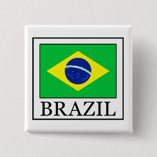 Bóton Quadrado 5.08cm Brasil
