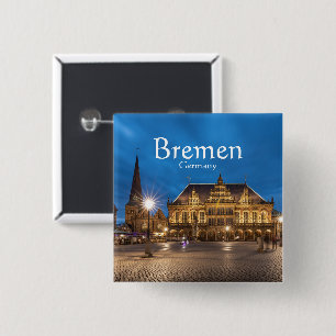 Bóton Quadrado 5.08cm Bremen Alemanha