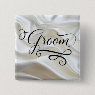 Bóton Quadrado 5.08cm Bride - Botão Quadrado