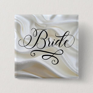 Bóton Quadrado 5.08cm Bride - Botão Quadrado