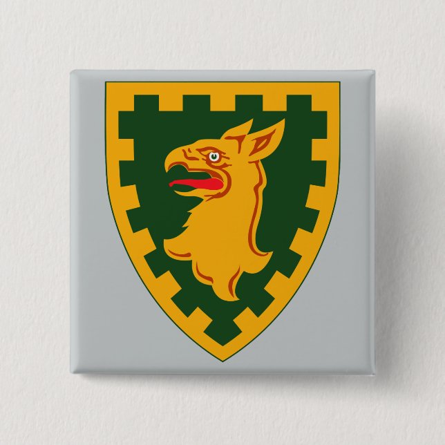 Bóton Quadrado 5.08cm Brigada da Polícia Militar 15 (Frente)