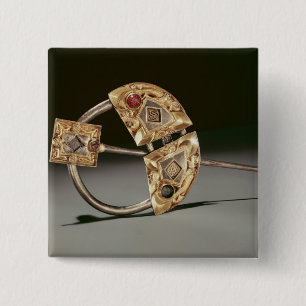 Bóton Quadrado 5.08cm Broche anular, Hoard de Ardagh, Reerasta