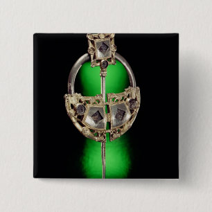 Bóton Quadrado 5.08cm Broche anular, Hoard de Ardagh, Reerasta