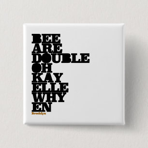 BÓTON QUADRADO 5.08CM BROOKLYN