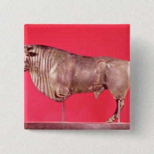 Bóton Quadrado 5.08cm Bull com três chifres, de Avrigney