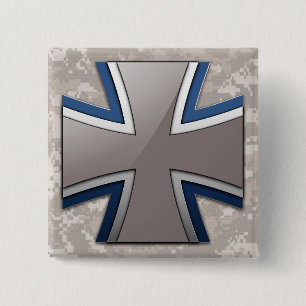 Bóton Quadrado 5.08cm Bundeswehr