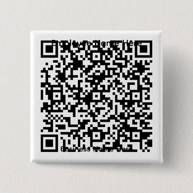 Bóton Quadrado 5.08cm Button (Frente)