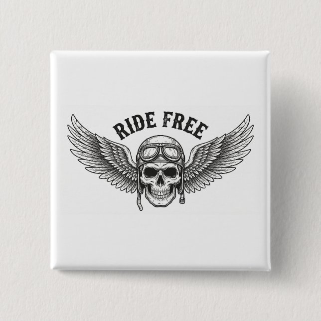 Bóton Quadrado 5.08cm Button (Frente)