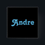 Bóton Quadrado 5.08cm Button Andre<br><div class="desc">Button Andre</div>