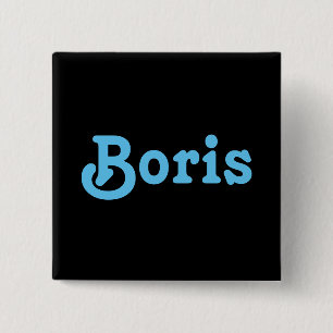 Bóton Quadrado 5.08cm Button Boris