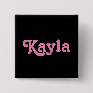 Bóton Quadrado 5.08cm Button Kayla