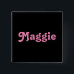 Bóton Quadrado 5.08cm Button Maggie<br><div class="desc">Button Maggie</div>