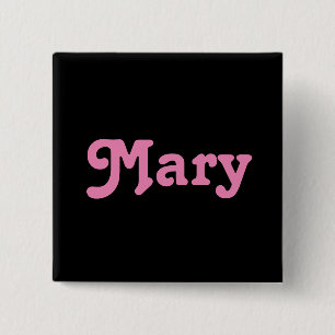 Bóton Quadrado 5.08cm Button Mary