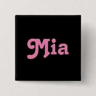 Bóton Quadrado 5.08cm Button Mia