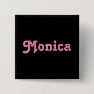 Bóton Quadrado 5.08cm Button Monica