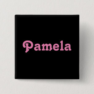 Bóton Quadrado 5.08cm Button Pamela